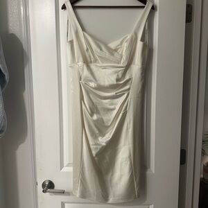 Donna Morgan Cream Mini Dress